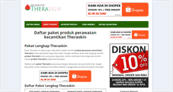 Desktop Screenshot of distributortheraskin.com